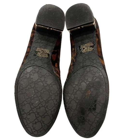 c. Wonder Leopard calf hair and leather pumps Sz 6 1/2 - Picture 3 of 10